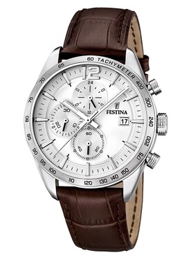 Хронограф Festina, серебристый цвет fe052e03v-d11 | silberfarben