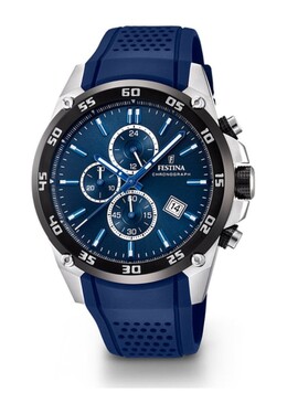 Хронограф Festina, синий fe052m01p-k11 | blue