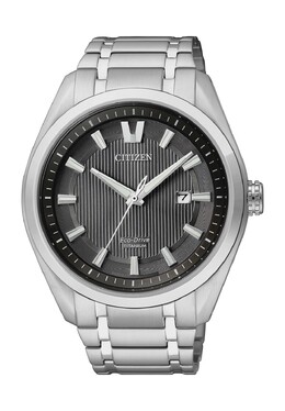 Мужские часы Super Titanium AW1240-57E Citizen, серебро 4974374238665 | silber
