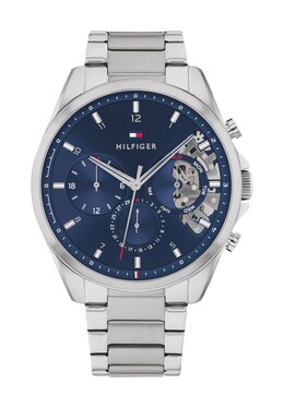 Мужские многофункциональные часы Baker 1710448 Tommy Hilfiger, серебро 7613272425926 | silber
