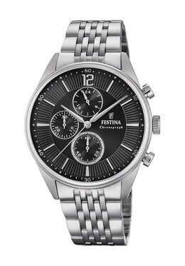 Мужской хронограф F20285-4 Festina, цвет Silber Schwarz 8430622690419 | silber schwarz