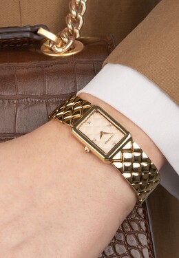 Часы ANALOGUEWITH ALLOY RECTANGULAR ALLOY Sekonda, золото seu51m01h-f12 | rose gold
