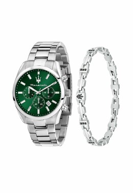 Часы с хронографом COLLEZIONE ATTRAZIONE Maserati, серебристый mr052m098-d11 | argento
