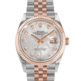 Pre-owned Rolex Datejust 36 Automatic Chronometer Diamond Mens Watch 126231 mdj