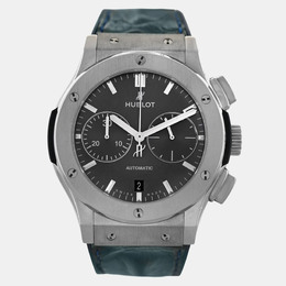 Hublot Classic Fusion 521.NX.7071.LR Automatic Grey Titanium Men's Wristwatch 45 mm 1207749