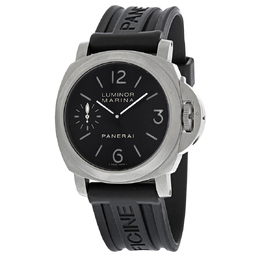 Pre-owned Panerai Luminor Marina PAM00061 44mm Titanium Mens Watch