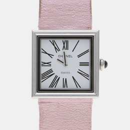 Chanel Mademoiselle Quartz Stainless Steel Women's Wristwatch 23 mm 1217269
