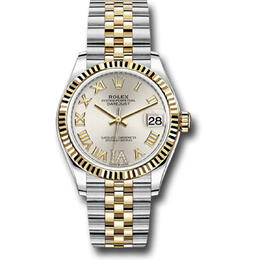 Rolex Datejust 31 Automatic Diamond Silver Dial Ladies Watch 278273srj