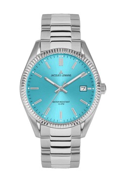 Мужские часы Jacques Lemans, цвет Hellblau Silber 4040662179801 | hellblau silber