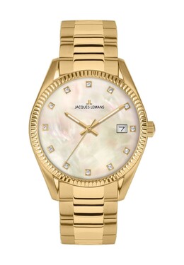 Женские наручные часы 50-4 Jacques Lemans, цвет Weiss Perlm 4040662180036 | weiss perlm