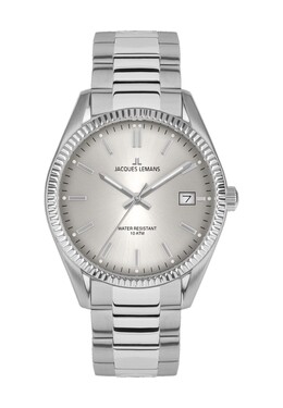 Мужские часы Jacques Lemans, серебро 4040662179801 | silber