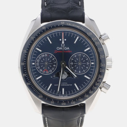 Omega Speedmaster Moonphase Watch 1218969 - Automatic Chronograph Stainless Steel Men's 44mm