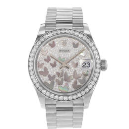 Pre-owned Rolex Datejust 31 Automatic Chronometer Diamond Ladies Watch 278289 rbr