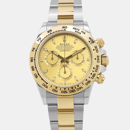 Rolex Cosmograph Daytona 116503 Automatic Champagne 18k Yellow Gold Stainless Steel Men's Wristwatch 40 mm 1212029