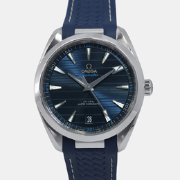 Omega Seamaster Aqua Terra 220.12.41.21.03.001 Men's Stainless Steel Automatic Watch Blue Dial