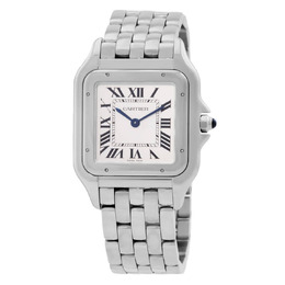 Cartier Panthere Quartz Silver Dial Unisex Watch wspn0016