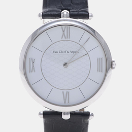 Van Cleef & Arpels Pierre Manual Winding White Gold Men's Watch 42mm, Article No: 1219395
