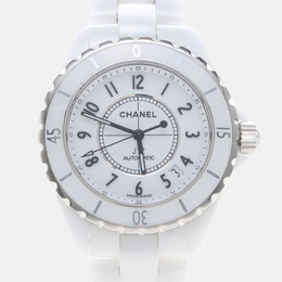 Chanel J12 Automatic Ceramic Stainless Steel Men's Wristwatch 39 mm 1219385