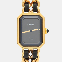 Chanel Premiere Quartz Gold Plated Stainless Steel Womenâ&#128;&#153;s Wristwatch 20 mm 1219367