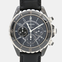 Chanel J12 Automatic Ceramic Stainless Steel Men's Wristwatch 41 mm 1219392