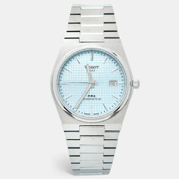 Tissot Ice Blue Stainless Steel PRX Powermatic 80 T137.407.11.351.00 Men's Wristwatch 40 mm 1216856
