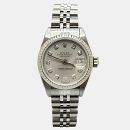 Rolex 69174 Men's Datejust Automatic Silver Dial Stainless Steel and Yellow Gold 18k