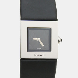 Chanel Matelasse Quartz Stainless Steel Women's Wristwatch 19 mm 1217212