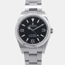 Rolex Explorer 214270 Automatic Black Stainless Steel Men's Wristwatch 39 mm 1219968