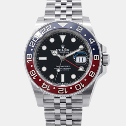 Rolex GMT-Master II 126780BLRO Black Stainless Steel Automatic Men's Wristwatch