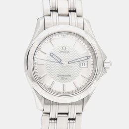 Omega Seamaster 37mm Men's Stainless Steel Quartz Watch Model 1217310