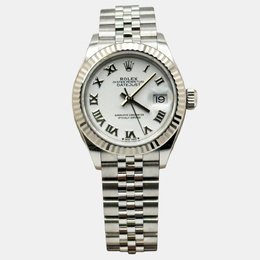 Rolex Datejust 279174 Automatic White Dial Stainless Steel Women's Watch with 18k Gold Bezel, Article Number: 1221994