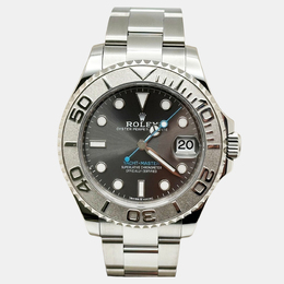 Rolex Yacht Master 268622 Automatic Slate Platinum Stainless Steel Men's Wristwatch 37 mm 1221995