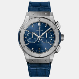 Hublot Classic Fusion 541.NX.7170.LR Automatic Blue Titanium Men’s Wristwatch 42 mm 1220901