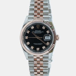 Rolex Datejust 126231 - Women’s Automatic Stainless Steel Rose Gold Dial Watch