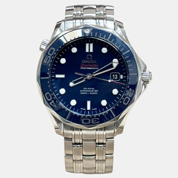 Omega Seamaster Diver 212.30.41.20.03.001 Automatic Blue Stainless Steel Men's Wristwatch 41 mm 1221312