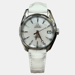 Omega Seamaster Aqua Terra 231.13.39.21.55.001 Automatic MOP Diamond Stainless Steel Men's Wristwatch 38.5 mm 1221308