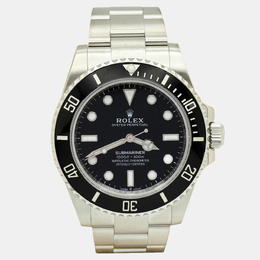 Rolex Submariner 124060 Automatic Black Ceramic Stainless Steel Men's Wristwatch 41 mm, Article No: 1221325
