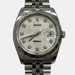 Rolex Datejust 1220532 116234, Men's Automatic Stainless Steel & Gold Dial Watch