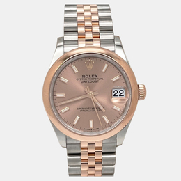 Rolex Datejust 278241 Automatic Pink Movement, 31mm Men's Wristwatch in Rose Gold and Stainless Steel