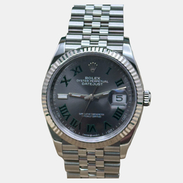 Rolex Datejust 126234 - Stainless Steel and White Gold Accented Automatic Watch