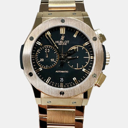 Hublot Classic Fusion 521.OX.1180.OX Automatic Black 18K Rose Gold Men's Wristwatch 45 mm 1222412