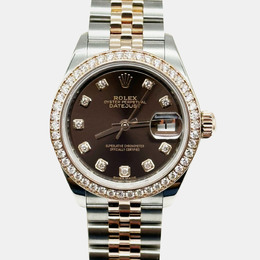 Rolex Datejust 279381, Chocolate Dial, Two-tone Design