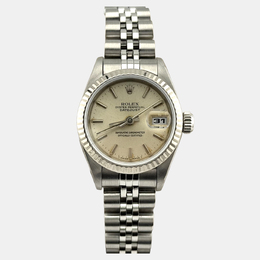 Rolex Datejust 79173 - Women’s Automatic Watch with Champagne Dial and 18k White Gold Bezel