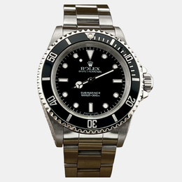 Rolex Submariner No Date 14060 Automatic Black Stainless Steel Men's Wristwatch 40mm 1221946