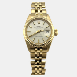 Rolex Datejust 6917 Women's Watch with Yellow Gold Case