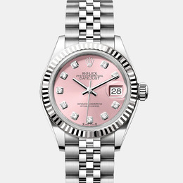 Rolex Datejust 279174-0003 Automatic Pink Diamond Stainless Steel Women's Wristwatch