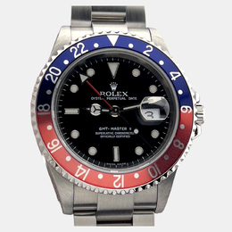 Rolex GMT-Master II 16710 Automatic Pepsi Red & Blue Stainless Steel Men's Wristwatch 40 mm 1221918