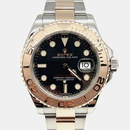 Rolex Yacht-Master 116621 Automatic Black 18K Rose Gold Stainless Steel Men's Wristwatch 40 mm 1222448