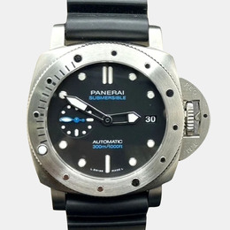 Panerai Luminor Submersible PAM00973 Automatic Black Stainless Steel Men's Wristwatch 42 mm 1222434