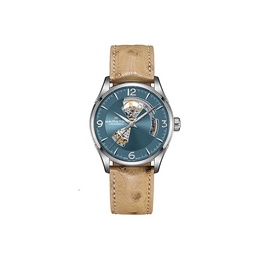 Hamilton Часы Men's Watch, Blue Dial Brown Leather Strap h32705842 | blue dial brown leather strap